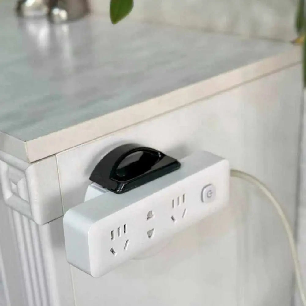 Suction Cup Wall Holder for Remote Control & Power Strip