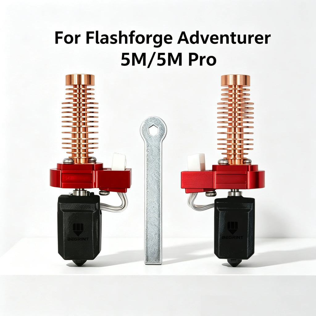 Flashforge Adventurer 5M/5M Pro Hotend Kit – Hardened Nozzle