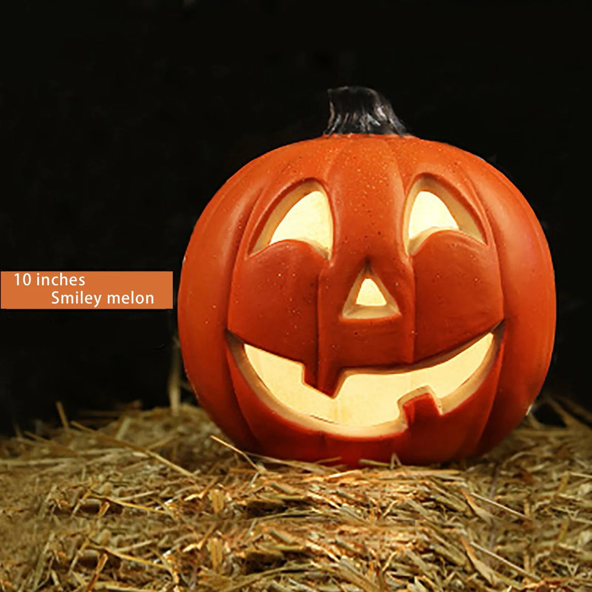 Halloween LED Pumpkin Light – Jack O' Lantern Lamp Decor