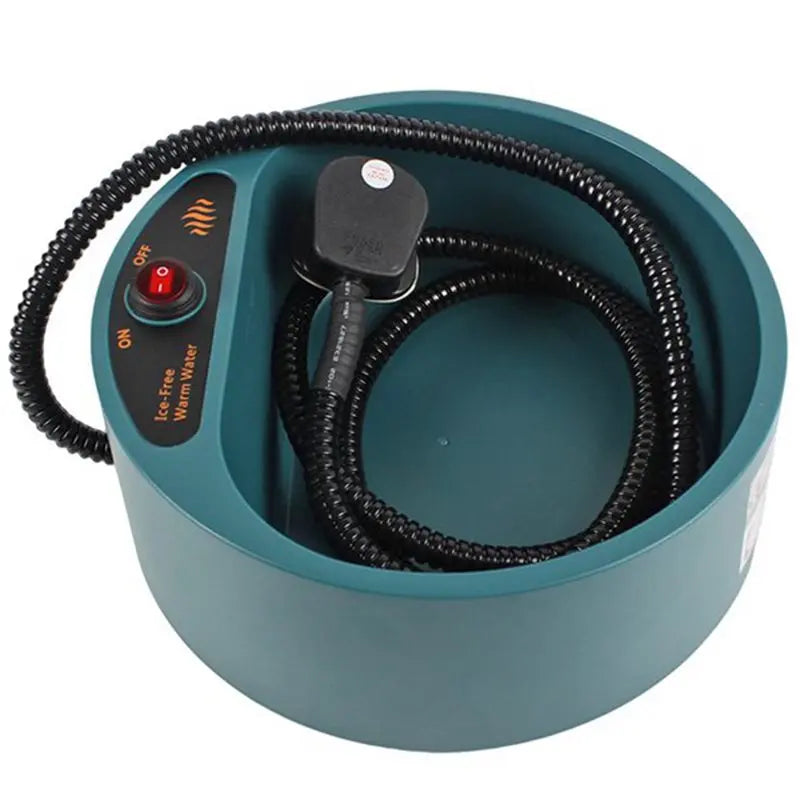 Heated Outdoor Pet Bowl 2.2L Anti-Freeze Thermostatic Dog Cat