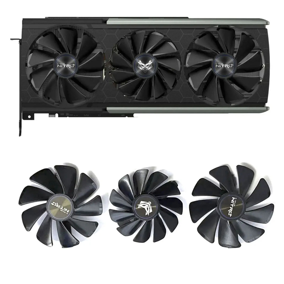 CF1015H12D Triple GPU Cooling Fan for Sapphire RX 5700 XT