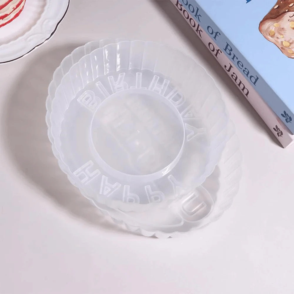 PP Sunflower Cake Mold Non-Stick Mooncake Birthday Baking Tool