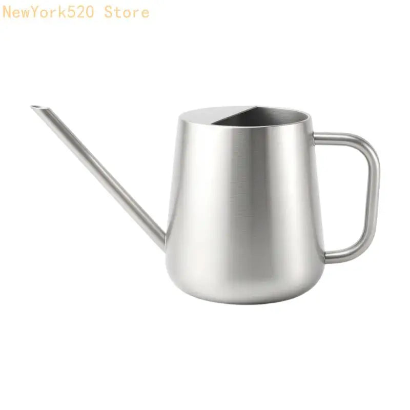 1000ml Stainless Steel Watering Can – Long Spout Garden Can