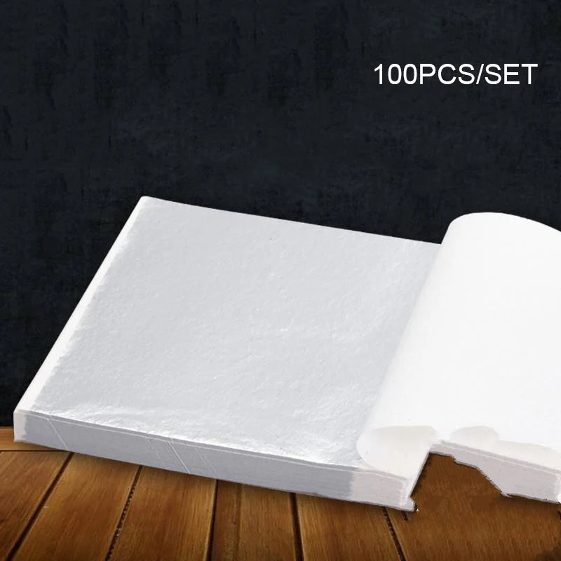 Gold Foil Sheets 100-Pack – Self-Adhesive Nail & Craft Foil