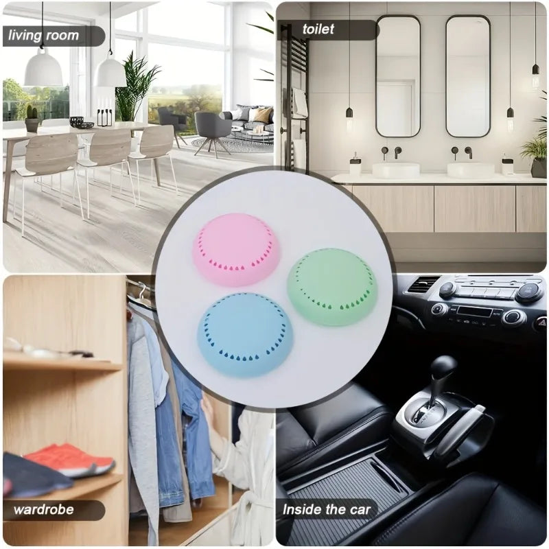 Sticky Solid Air Freshener Diffuser 3/6 Pack – Reusable