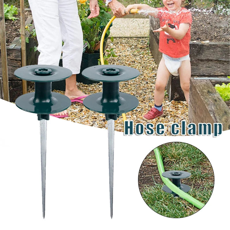 Garden Hose Guide Wheel Stake – Tangle-Free Hose Routing