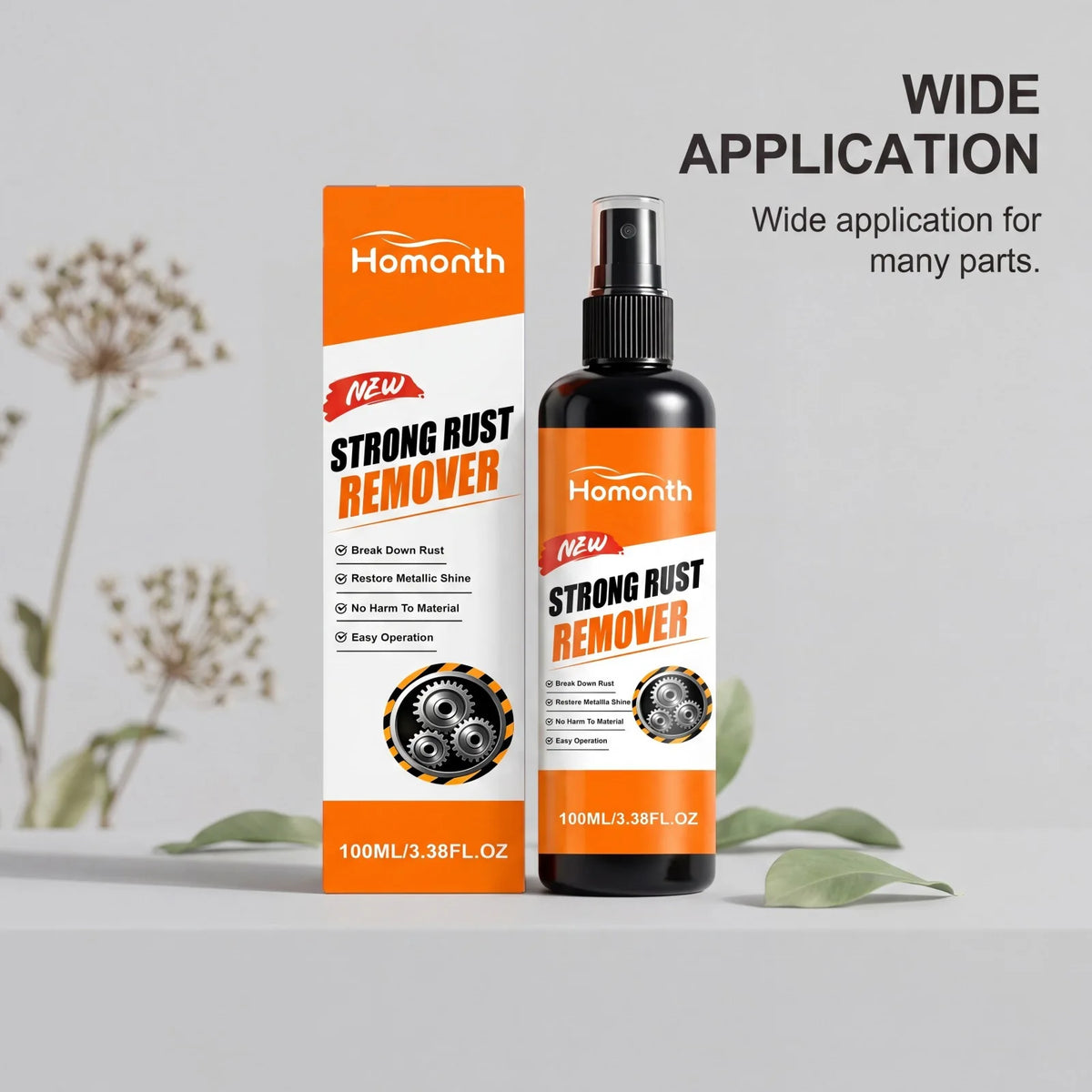 Car Rust Remover & Metal Polish Restorer 100ml – Paint Safe