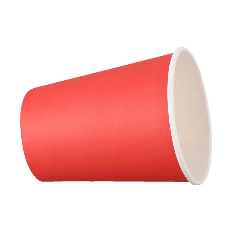 80-Pack 9oz Red Paper Cups – Party & Catering Tableware