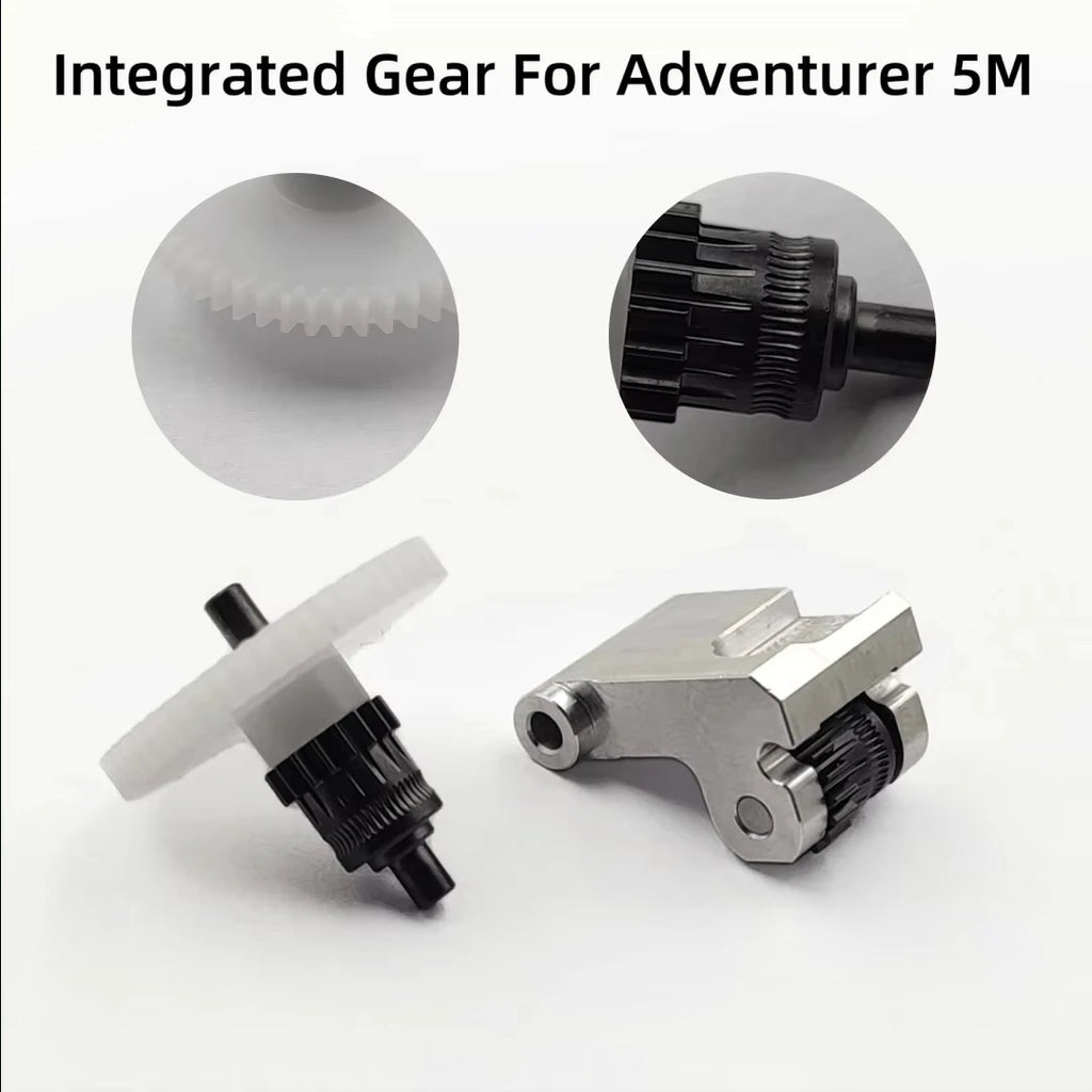 CNC Nanocoated Hardened Extruder Gear Kit – Flashforge AD5M Pro
