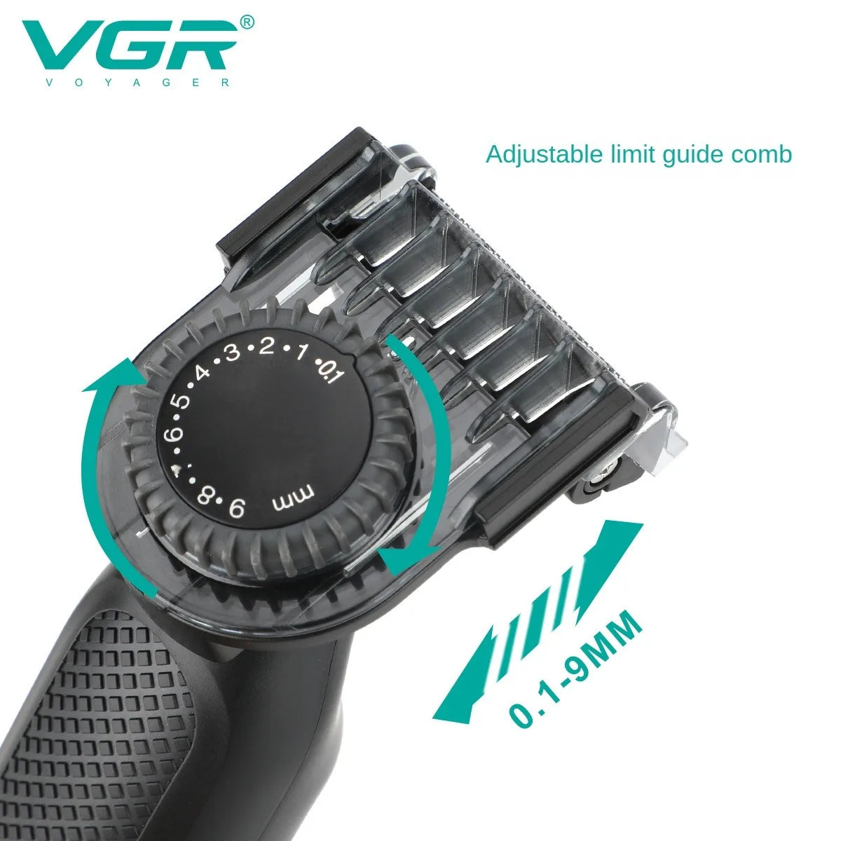 VGR V-360 Waterproof Hair Clipper & Beard Trimmer for Men
