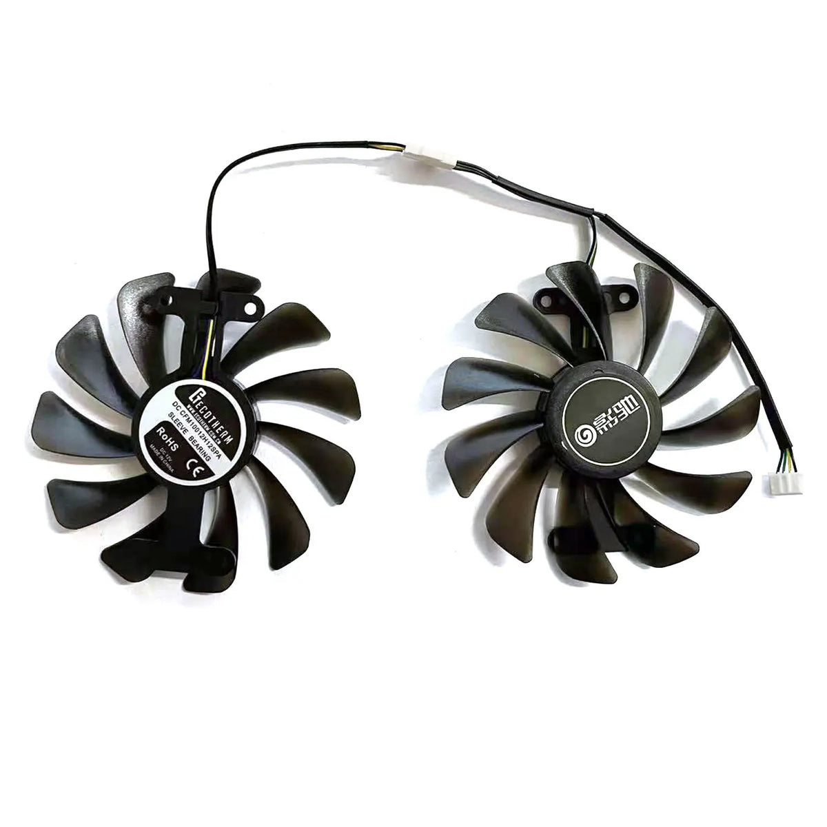 95mm 4-Pin GPU Fan for GTX 1070 1070Ti 1080 KFA2 Galaxy
