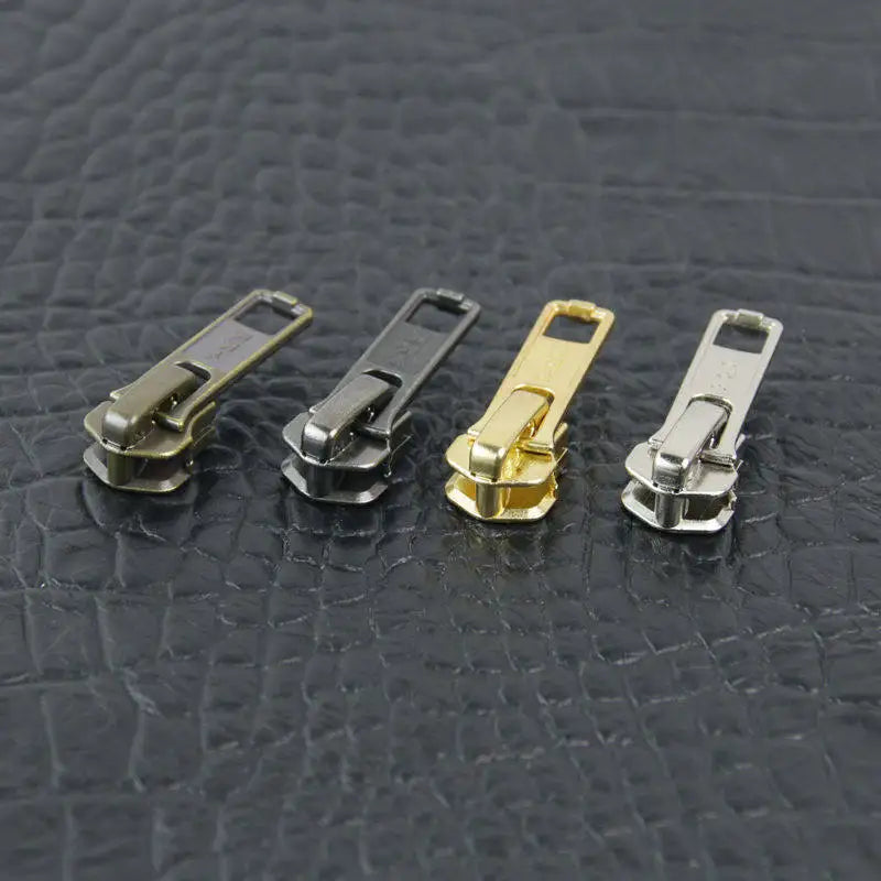 YKK5 Metal Zipper Slider – Nickel-Free for Clothing & Luggage