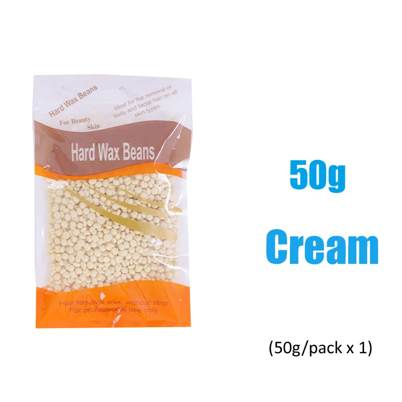 Hard Wax Beans 50/200g – Full Body Hair Removal Wax Warmer