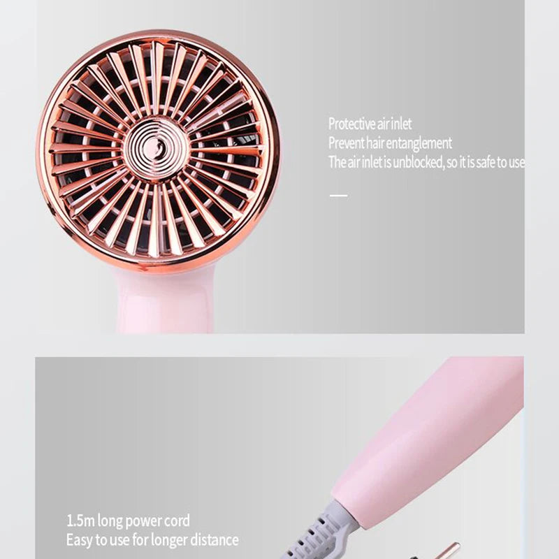Kemei KM-6837 Foldable Travel Hair Dryer 950W – Compact