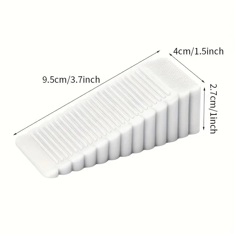 No-Drill Door Stopper Wedge – Windproof, Wall-Safe, Anti-Pinch