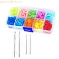 Plastic Locking Stitch Markers Set for Knitting & Crochet