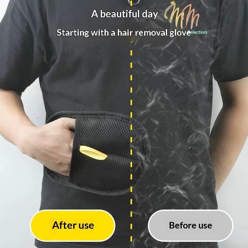 Electrostatic Pet Hair Removal Glove – Reusable Grooming Mitt