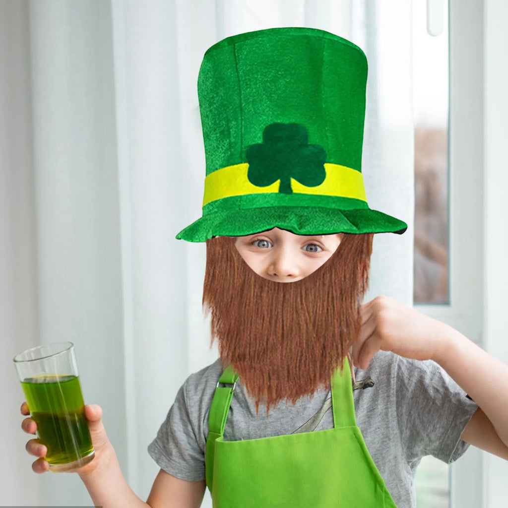 Green Leprechaun Top Hat – St. Patrick's Day Costume Hat