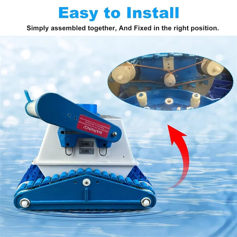 A3302PK Aquabot Pool Cleaner Drive Belts 80-Tooth – 2-Pack