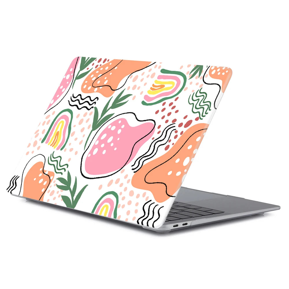 EGYAL MacBook Case – Pro 14 16 & Air 13 15 Graffiti Cover