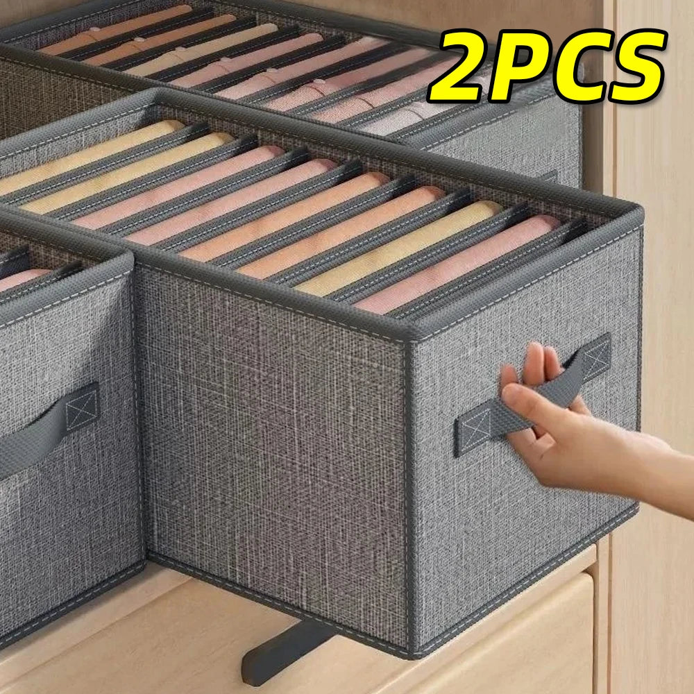 Foldable Clothes Storage Box Wardrobe Drawer Organizer