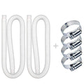 Above Ground Pool Replacement Hose with Clamps – 59 Inch