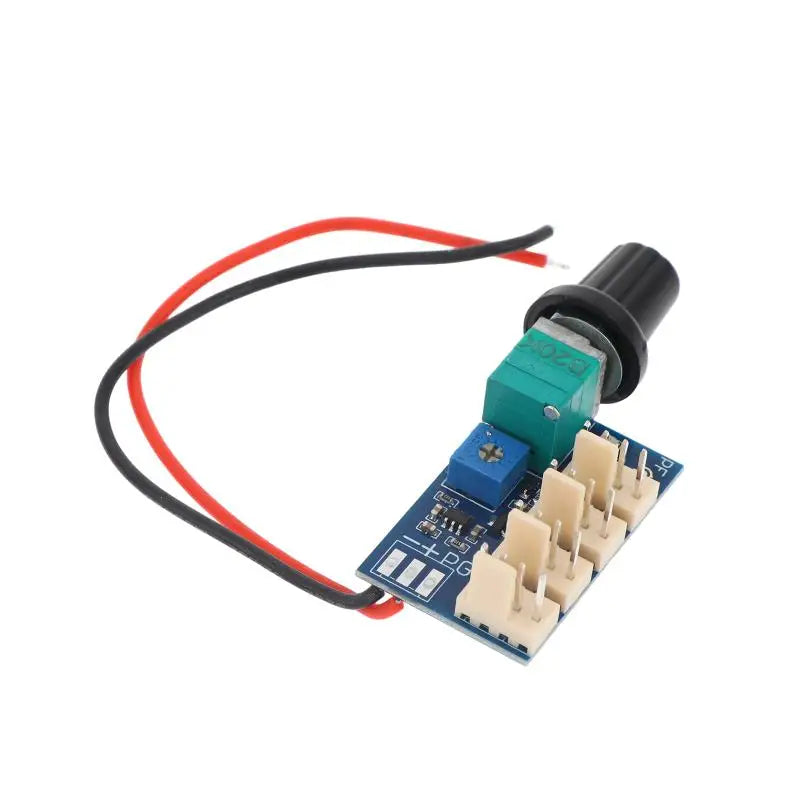 4-Channel DC 12V PWM Fan Speed Controller – Knob Adjust