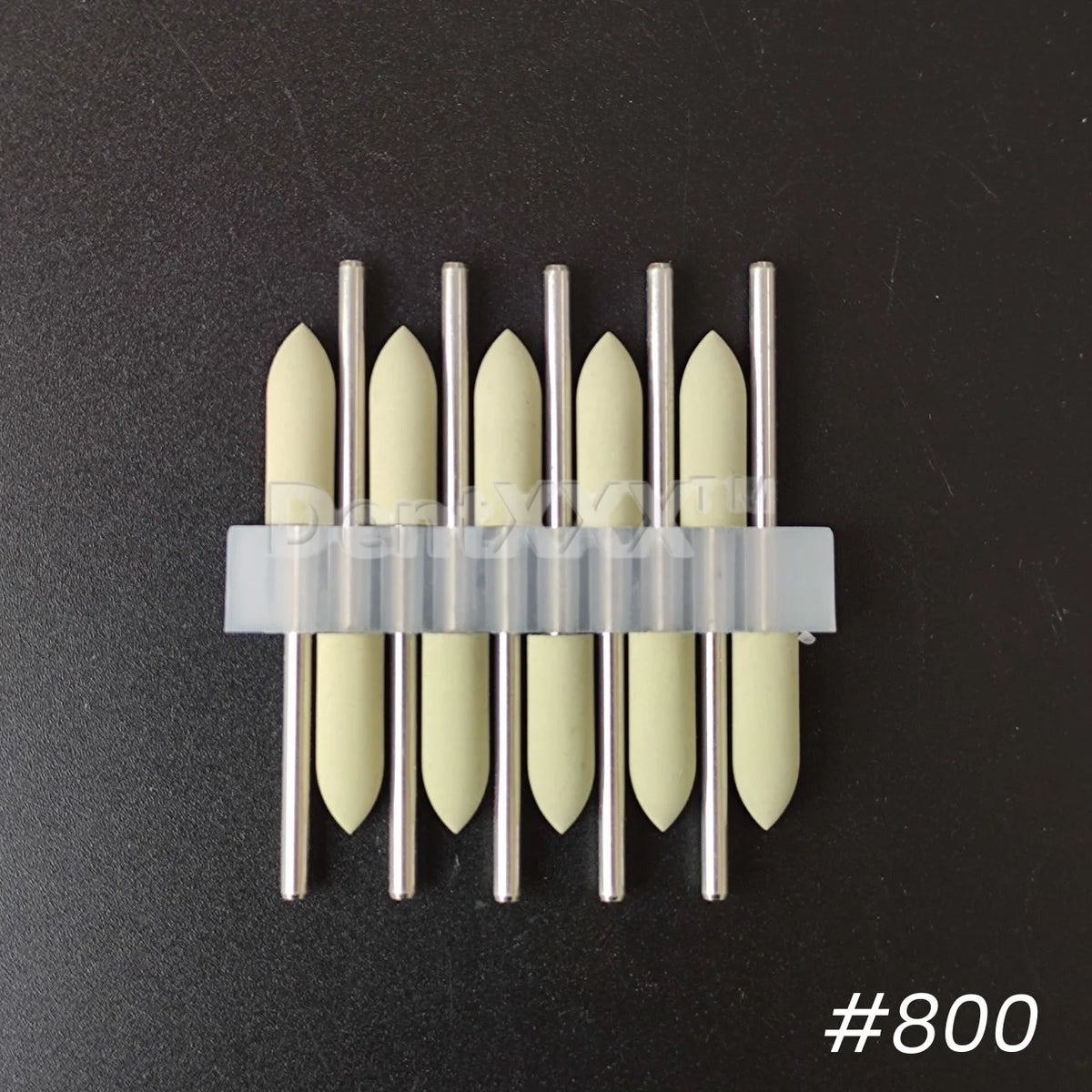 Silicone Nail Grinding Bits 7 Grits – Cylindrical Pointed Polisher