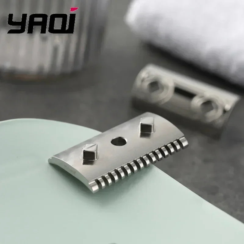 YAQI Harlequin 316 Stainless Steel Safety Razor Head 0.90mm