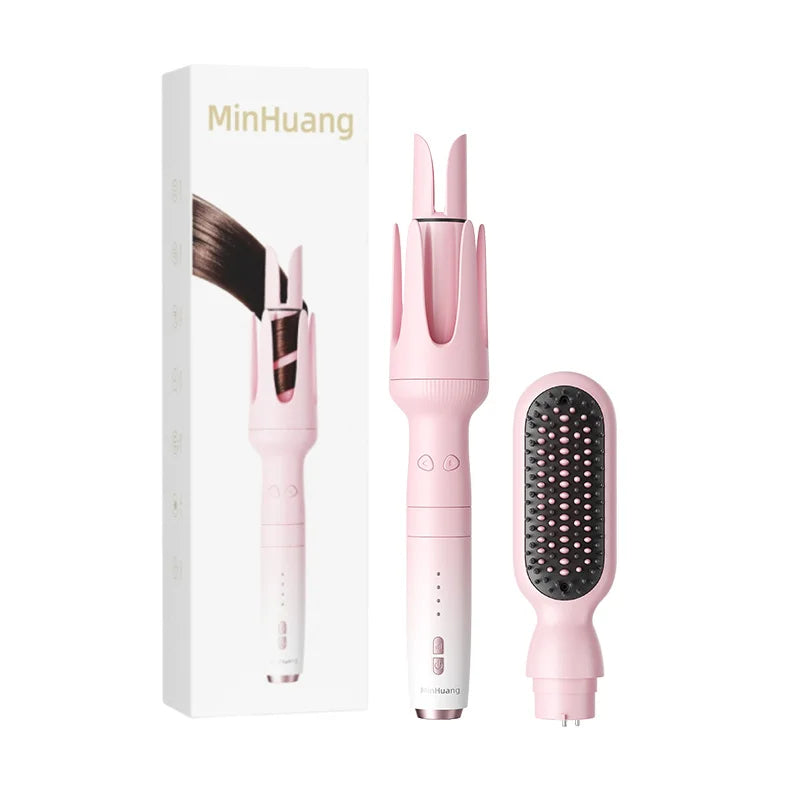 Automatic Hair Curler – Interchangeable Heads & Negative Ions
