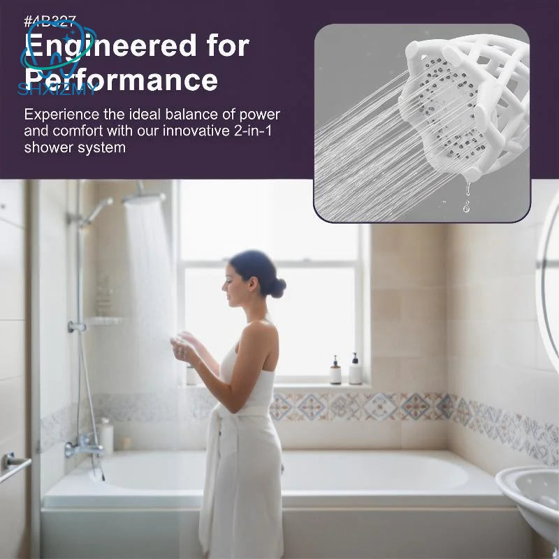 Multifunctional Handheld Shower Head – Massage & Pet Wash Nozzle