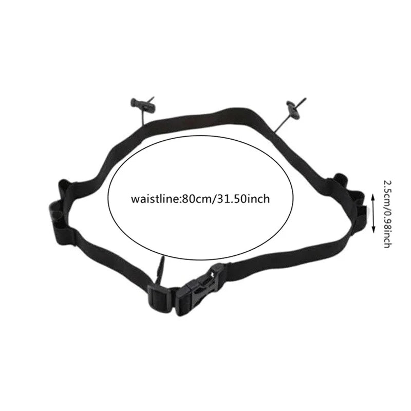 Race Number Belt Bib Holder – Marathon & Triathlon Running