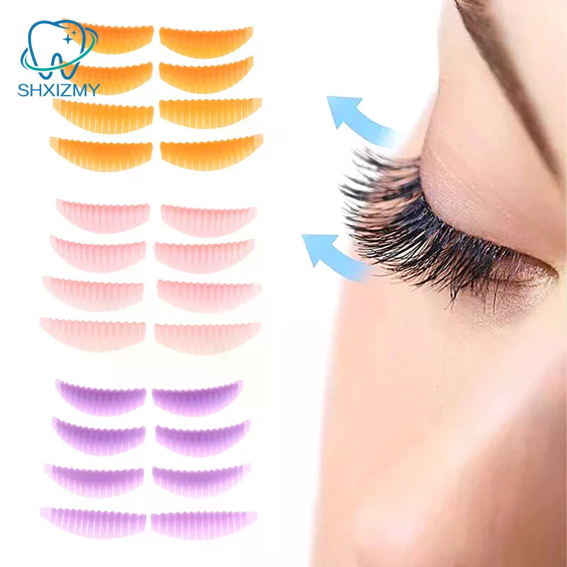 4 Pairs Reusable Silicone Eyelash Lifting Pads | Lash Perm Rods