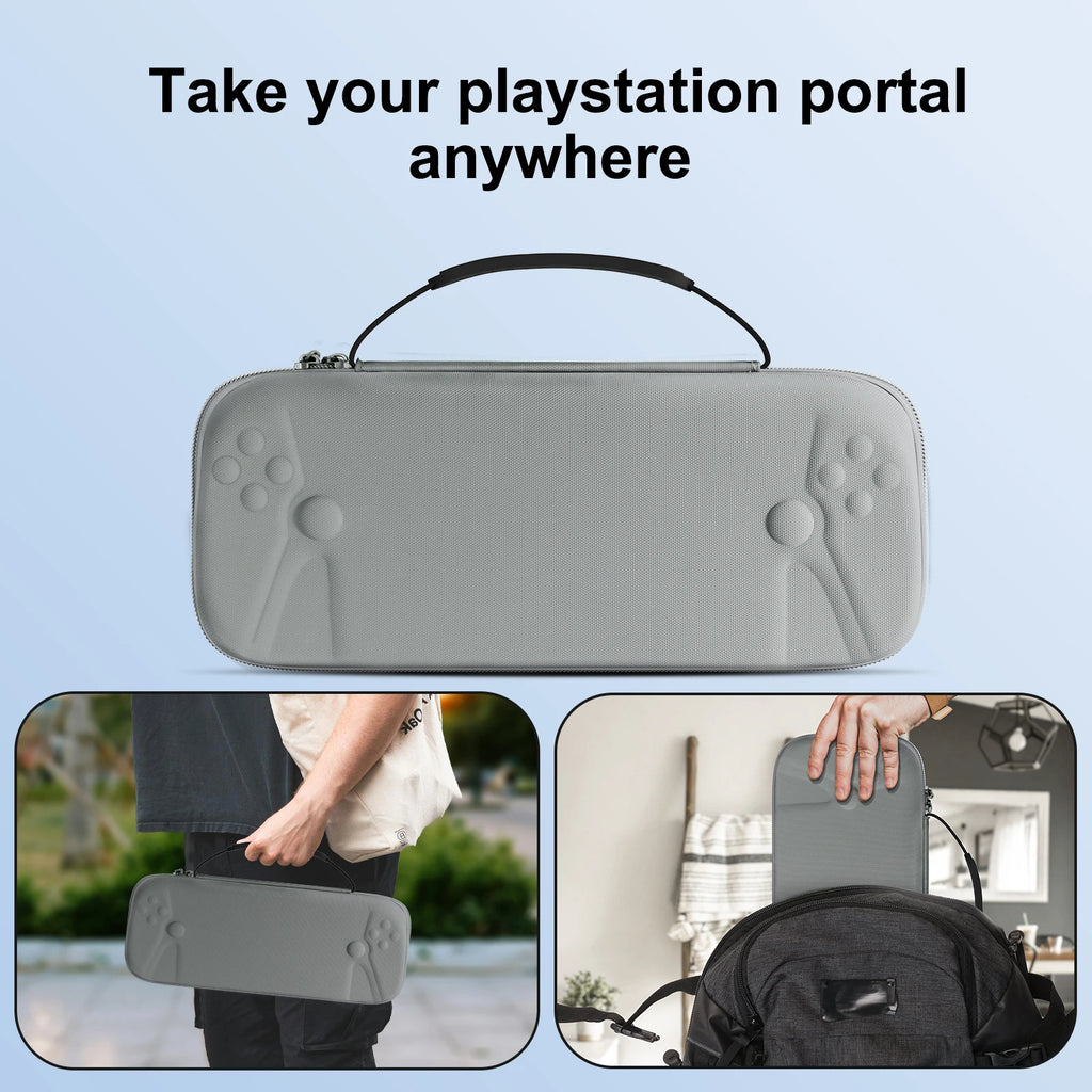8-in-1 PlayStation Portal Accessories – Case, Cover & Grips