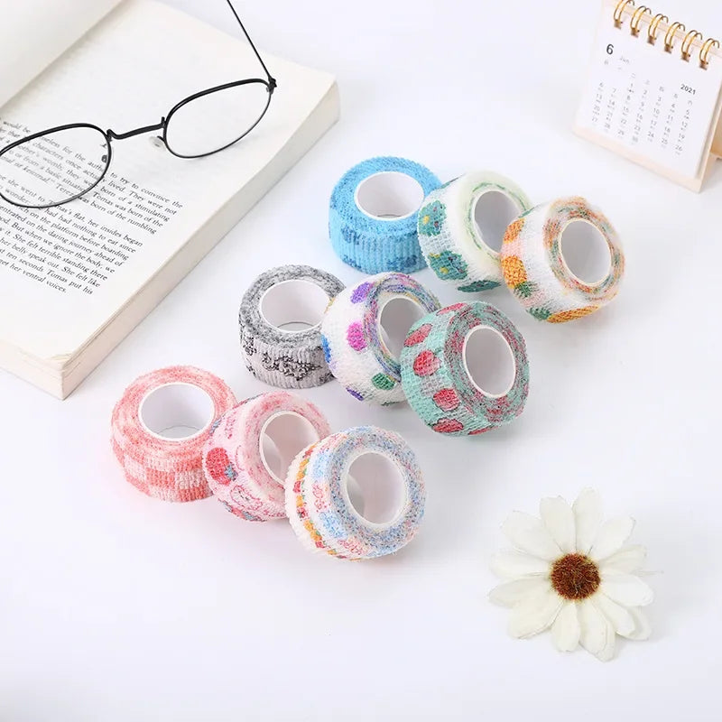 Flex Nail Finger Protection Tape Star Heart Wrap 3-5 Pcs
