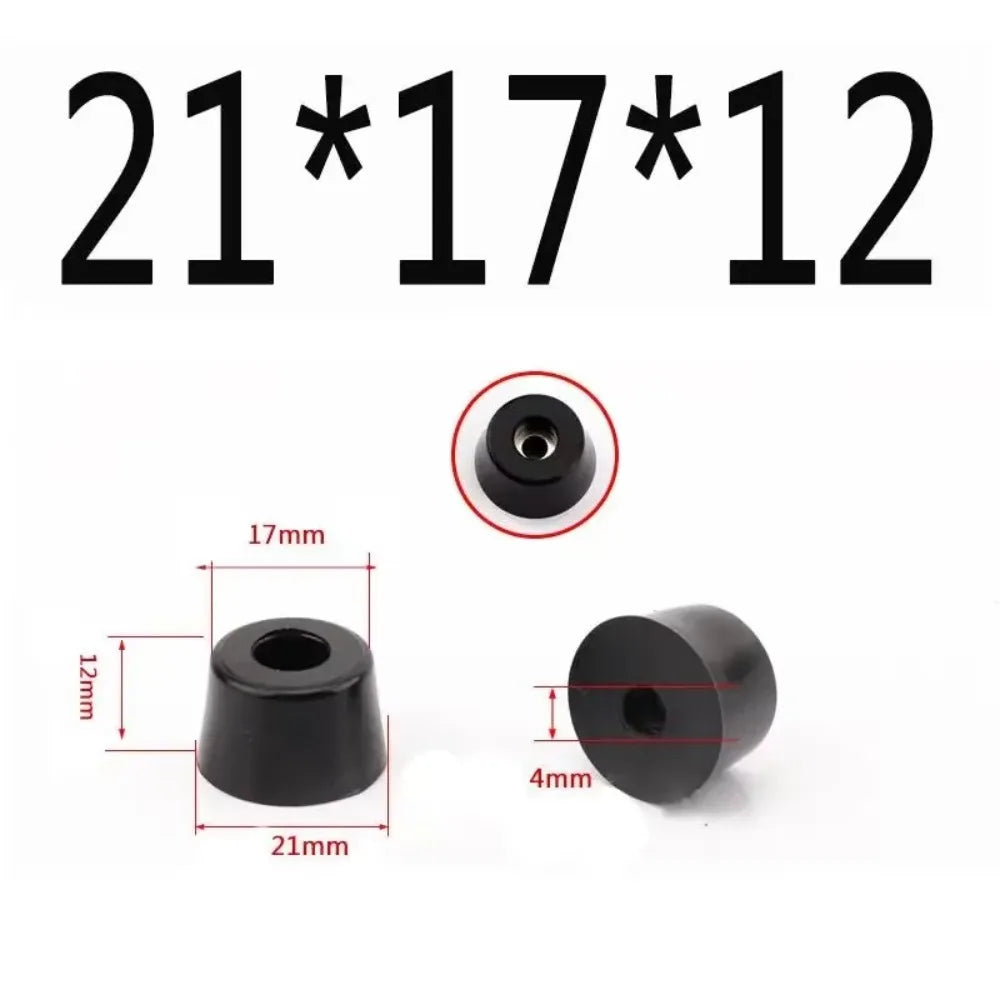 Round Rubber Bumper Feet – Anti-Slip Pads for Furniture & Electronics