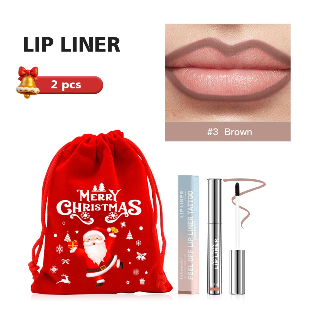 Peel-Off Lip Tint Liner – Waterproof Matte Long-Lasting Color