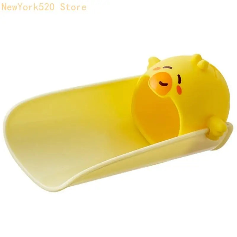 Splash-Proof Faucet Extender – Silicone & PP Kids Tap Guide