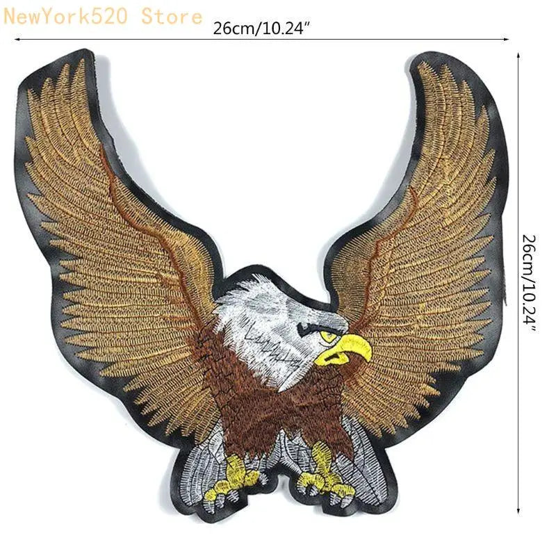 Bird Embroidered Sew-On Applique Patch – DIY Fabric Badge