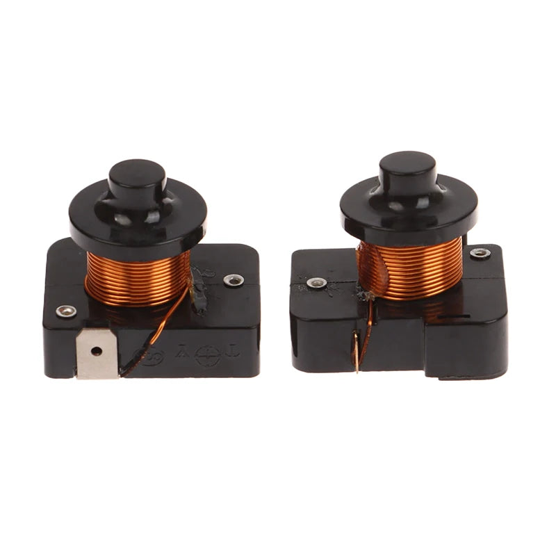 2-Pack QL2 Refrigerator Compressor Starter Thermal Protector