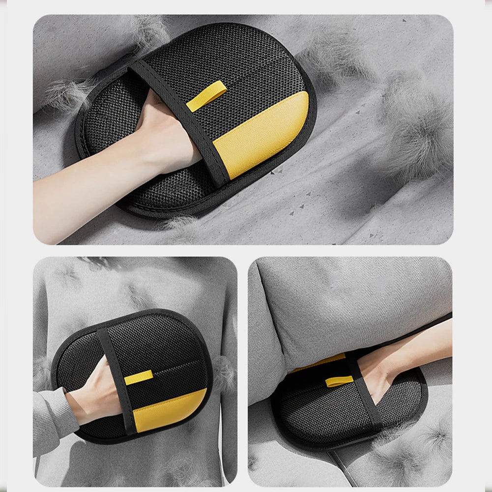Electrostatic Pet Hair Removal Gloves – Furniture & Carpet