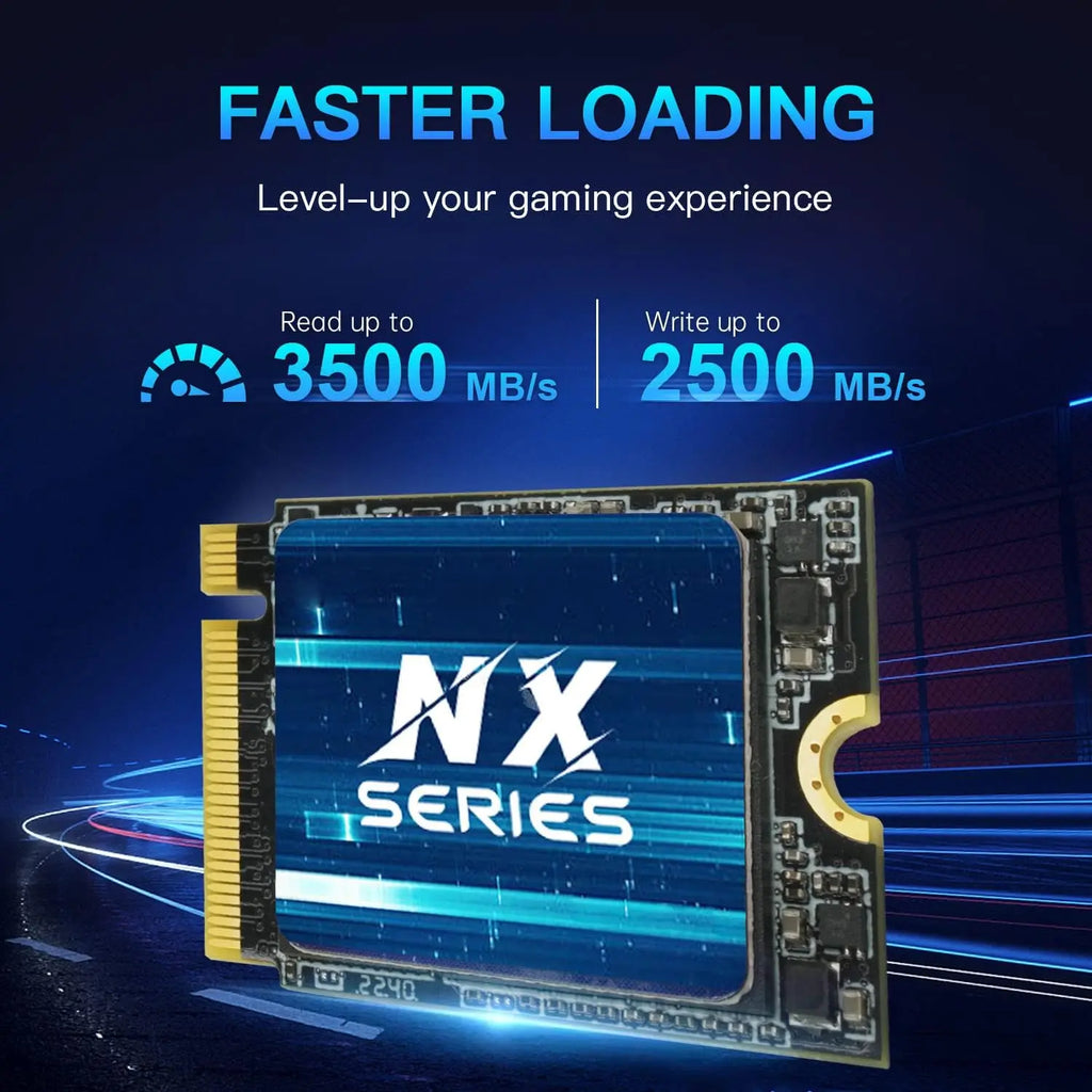 KingSpec M.2 2230 NVMe PCIe 4.0 SSD 1TB 2TB – Steam Deck