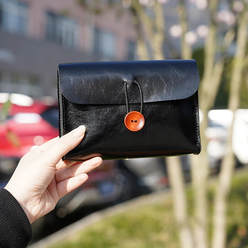 Quoko PU Leather Pouch Bag for iPad, Phone & Accessories