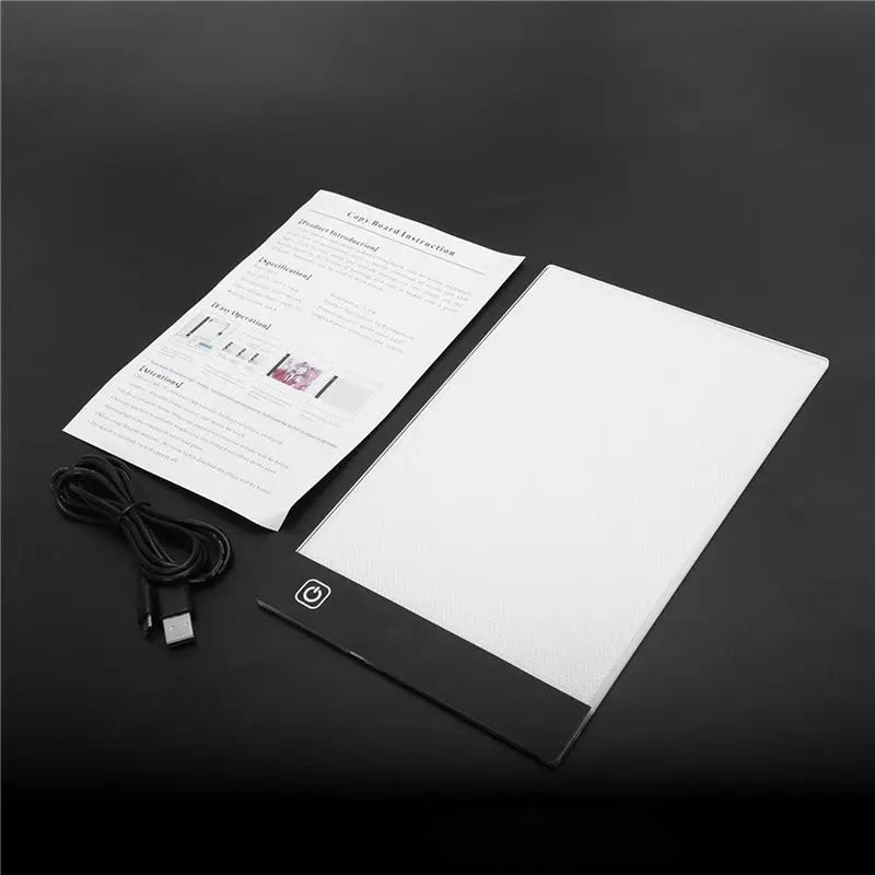 A5 Dimmable LED Light Pad – Diamond Embroidery & Tracing