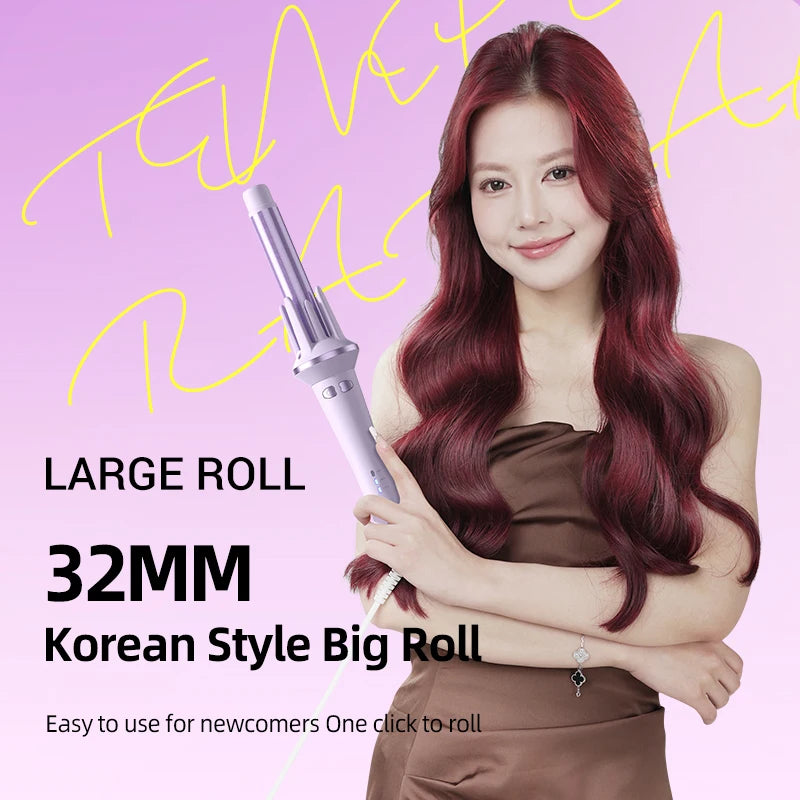 Automatic Hair Curler 28/32mm Large Wave Curling Iron – Anion