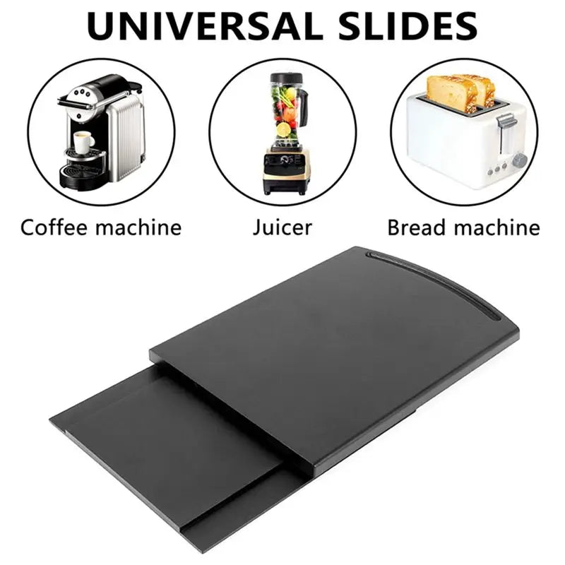 Kitchen Appliance Sliding Tray – Coffee Maker Slider Base