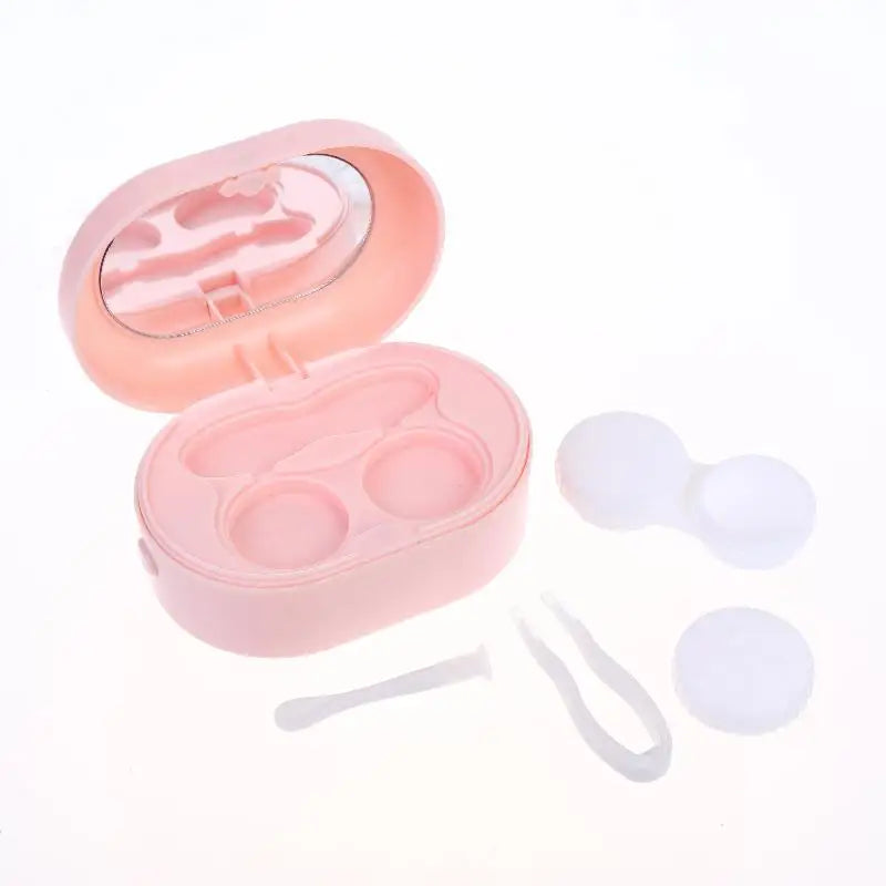 Portable Contact Lens Cleaner Case with Mirror – Gmarty