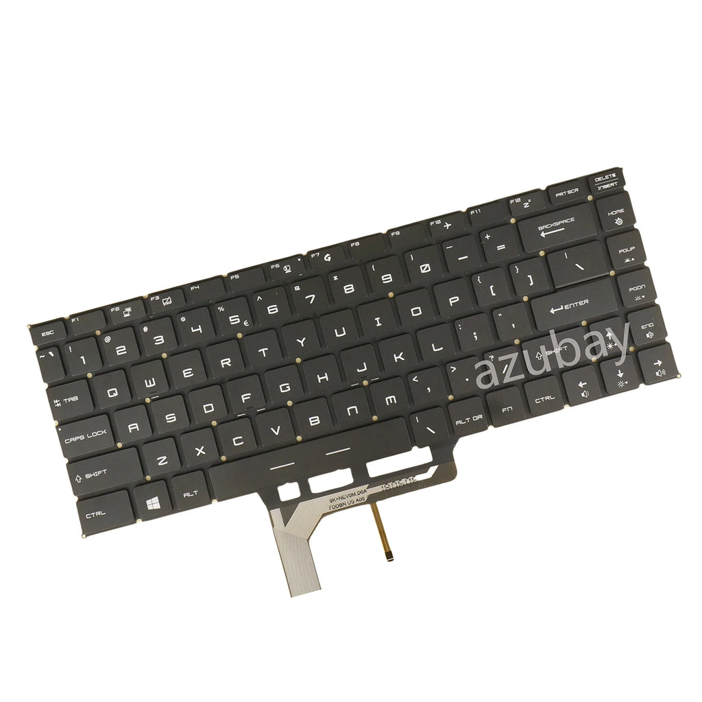 MSI GF65 PS63 Bravo 15 Backlit Replacement Laptop Keyboard