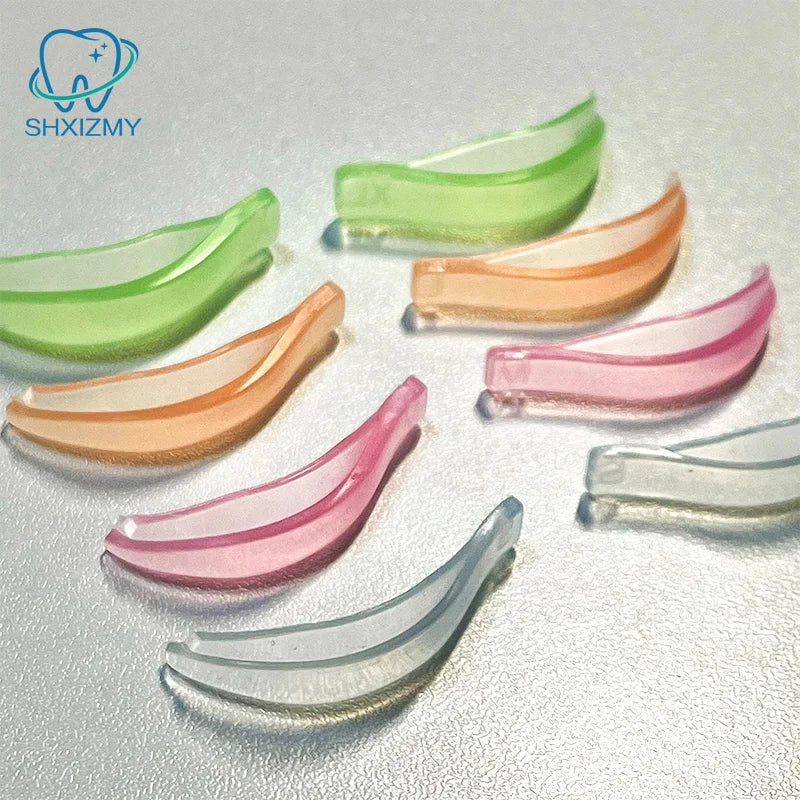 4 Pairs Reusable Silicone Lash Lift Shield Pads – Jelly Color