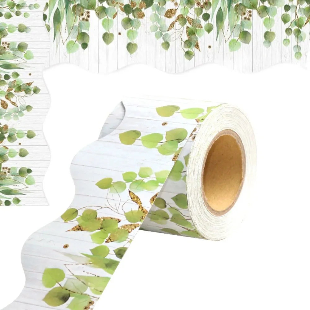 Wavy Edge Border Stickers – Bulletin Board & Wall Décor Roll